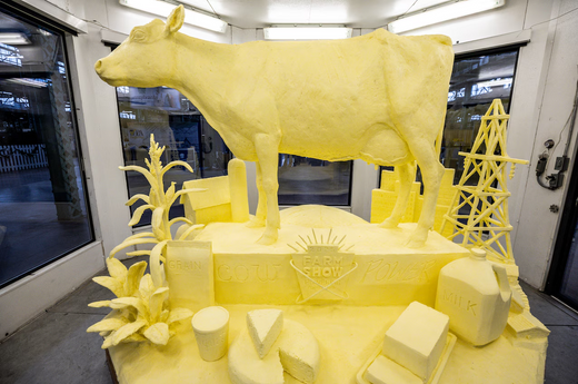 1,000 Pounds of Butter Transformed into Art at the PA Farm Show